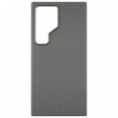Funda Piel Samsung con MagSafe Gris S24 Ultra