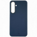 Funda Piel Samsung con MagSafe Azul S25 Plus