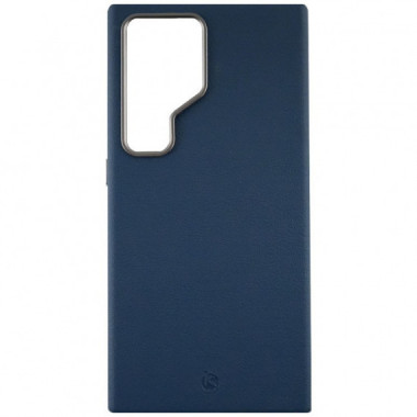 Funda Piel Samsung con MagSafe Azul S25 Ultra