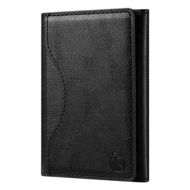 Cartera de Piel MagSafe Negro
