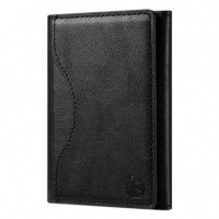 Cartera de Piel MagSafe Negro