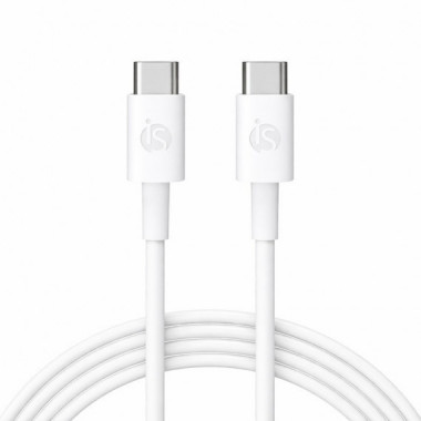 Cable de silicona l&iacute;quida USB‑C - USB‑C 3 m Blanco