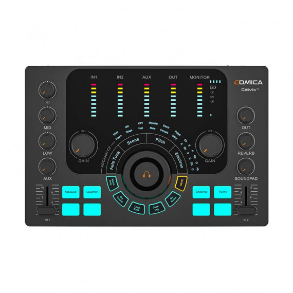 Interfaz de audio ADCaster C2 Comica