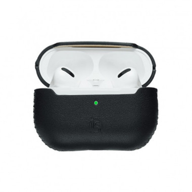 Funda AirPods Pro 2 de Cuero Negro