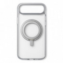 Funda iPhone con Ring Holder Air Plateado