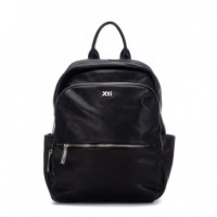 XTI Bolso con Cierre de Cremallera 184675-NEGRO