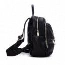 XTI Bolso con Cierre de Cremallera 184675-NEGRO