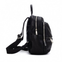 XTI Bolso con Cierre de Cremallera 184675-NEGRO