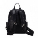 XTI Bolso con Cierre de Cremallera 184675-NEGRO