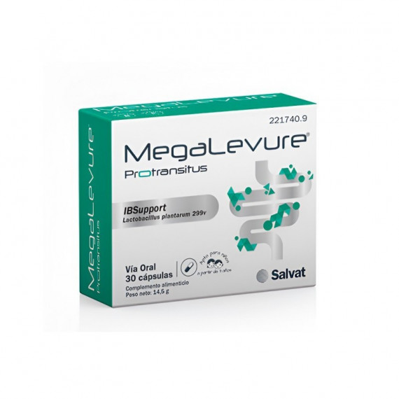 MEGALEVURE Protransitus 30 Capsulas