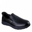 Zapatilla Slip-ins Work: Nampa - Broxtin  SKECHERS