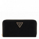 Maxi cartera Laurel con logotipo triángulo