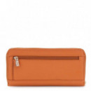 Maxi cartera Laurel con logotipo triángulo