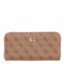 CARTERA COLEEN LOGO LARGE ZIP AROUND