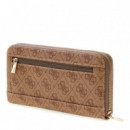 CARTERA COLEEN LOGO LARGE ZIP AROUND