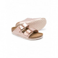 BIRKENSTOCK - Arizona Kids Bf - Electric Metallic Copper - 1012478/ELECTRIC Metallic Copper