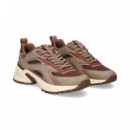 Deportivo Ante+malla Beige+marron  CALVIN KLEIN