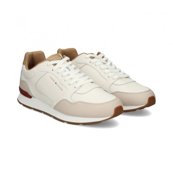 Talon Cuero Dep.piel Blanco  TOMMY HILFIGER