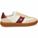 Talon Burdeos Dep. Ante+piel Hielo  TOMMY HILFIGER