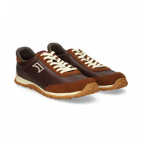 Deportivo Ante+piel Marron  CAMPER