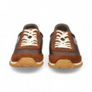 DEPORTIVO ANTE+PIEL MARRON