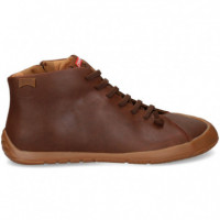 Botin Cordon Elasticos Piel Cuero  CAMPER