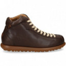 Botin Piel Marron  CAMPER