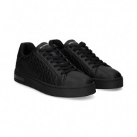Deportivo Logo Todo Negro  ARMANI EXCHANGE