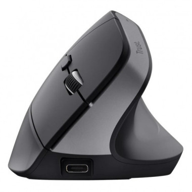 RATON TRUST BAYO+ ERGONOMICO 2400 DPI WIRELESS BLA