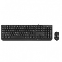 TECLADO + RATON NGS COCOAKIT USB MULTIMEDIA BLACK - Guanxe Atlantic Marketplace