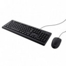 TECLADO + RATON TRUST PRIMO USB IDIOMA ALEMAN