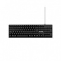 TECLADO PHOENIX K100 USB MULTIMEDIA BLACK - Guanxe Atlantic Marketplace