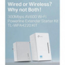 Powerline TP-Link TL-WPA4220 Wi-Fi 300 Mbps Extensor de Red