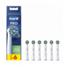 Recambio Cepillo Dental Oral-B CrossAction (6 Unidades)