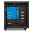 Caja Unyka Pro 1500 E-ATX ATX mATX ITX 2xUSB 3.0 1xUSB-C 3.1 Negra (UK80.15.42)