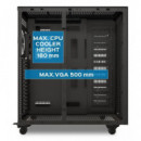 Caja Unyka Pro 1500 E-ATX ATX mATX ITX 2xUSB 3.0 1xUSB-C 3.1 Negra (UK80.15.42)