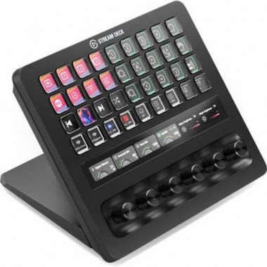 Controladora Elgato Stream Deck+ Xl 36 Teclas Lcd y Pantalla T&aacute;ctil (10GBX9901)  CORSAIR
