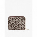 TH ICON MED ZA W/ FLAP JACQUARD NEUTRAL