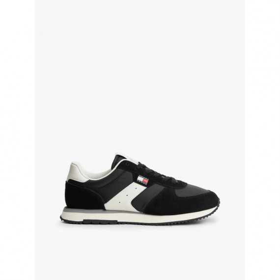TJM EVA RUNNER MIX MATERIAL BLACK