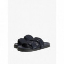 Hilfiger Mix Suede Buckle Sandal Desert  TOMMY HILFIGER