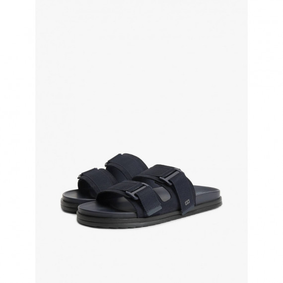 Hilfiger Mix Suede Buckle Sandal Desert  TOMMY HILFIGER