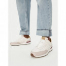 LIGHT EVA RUNNER LEATHER IVORY PETAL