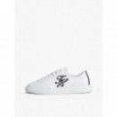 Th Icon Light Sneaker White/space Blue  TOMMY HILFIGER