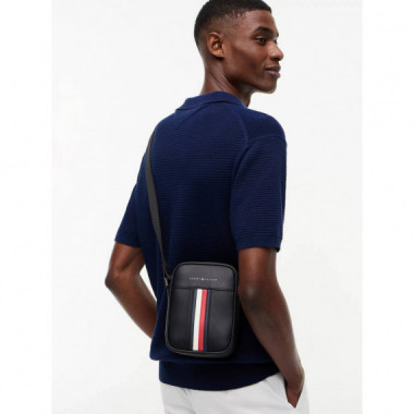 Th Metro Mini Reporter Black  TOMMY HILFIGER