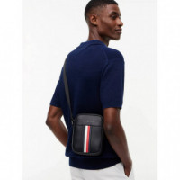 Th Metro Mini Reporter Black  TOMMY HILFIGER