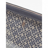Th Icon Washbag 2 Pack Jacq Blue Mono  TOMMY HILFIGER