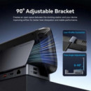 Docking Usb-c para Steam Deck/switch VENTION 2X HDMI 4K/3X USB-A/1X USB-C/1X Usb-c PD/1X RJ45/1X  Microsd