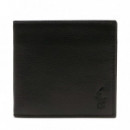 Cartera de Piel Negra  RALPH LAUREN