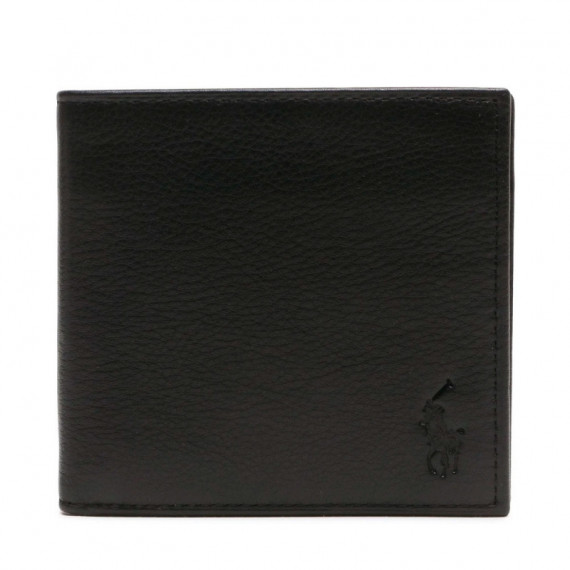 Cartera de Piel Negra  RALPH LAUREN