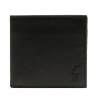 Cartera de Piel Negra  RALPH LAUREN